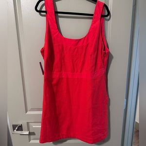 Anthropologie‎ womens plus size 22 red dress